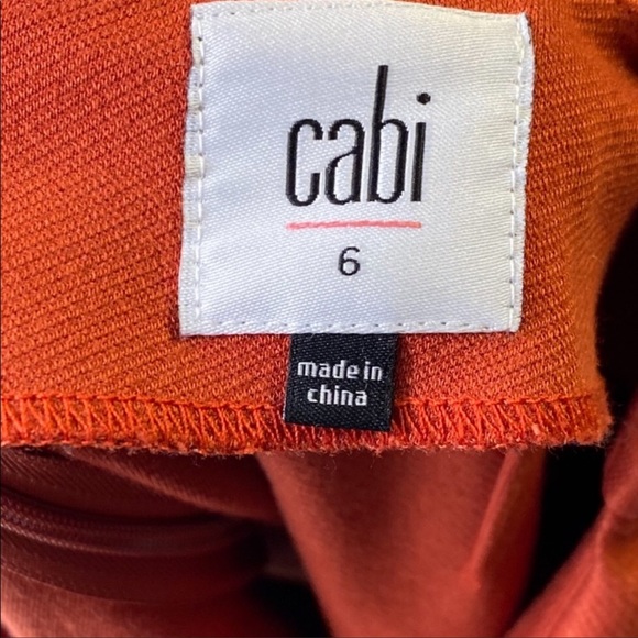 CAbi Overlay Pencil Skirt in Tumeric new without tag - Picture 7 of 11